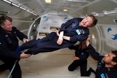 Stephen Hawking hos NASA
