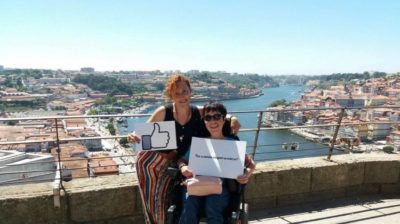Vera Almeida på kørestolsrejse rundt i Europa - en rejse til 40 lande