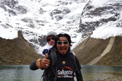 Janis McDavidrejse gennem Peru, proppet ned i en trekkingrygsæk på ryggen af mine venner.